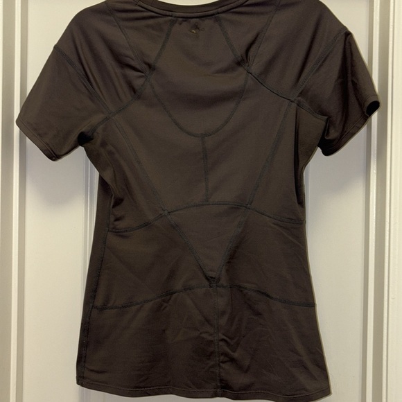 TOMMIE COPPER Slate Gray Fitted Short Sleeve T-Shirt Compression - Picture 8 of 9